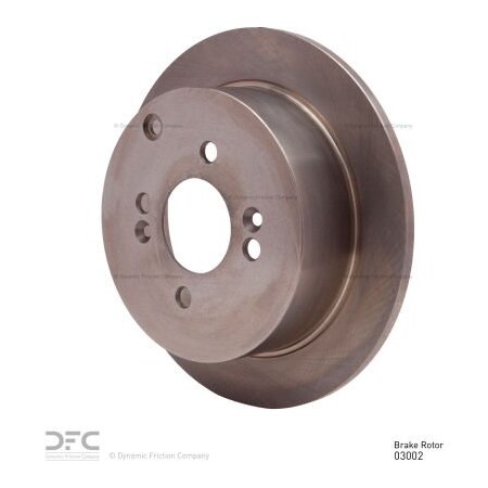 Dynamic Friction Co Disc Brake Rotor - 600-03002 600-03002